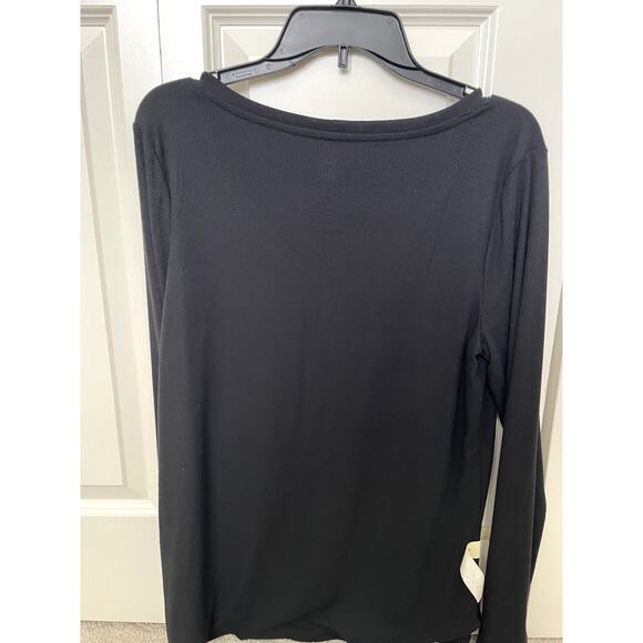 NWT a.n.a  Ribbed Long Sleeve Top - Size XL - Picture 2 of 7